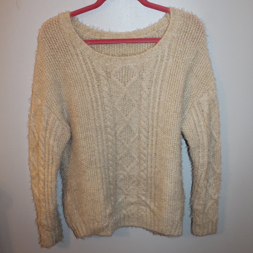 Cream colored sweater